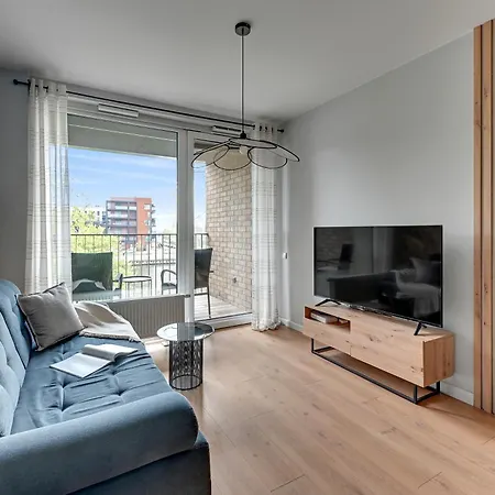 Chlebova - Riverside View Terrace, Free Parking, Gym & Kidsplay By Downtown Apartments Gdansk Room photo