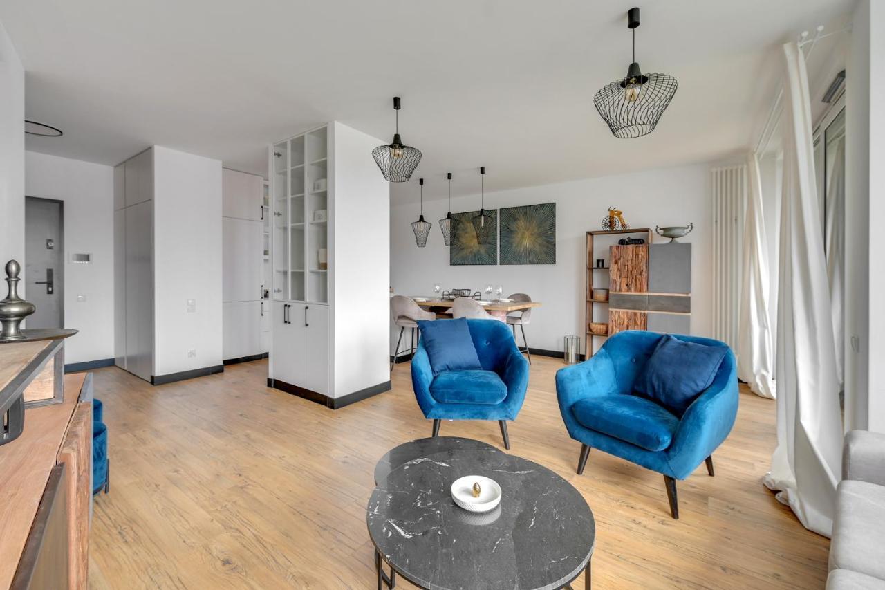 Chlebova - Riverside View Terrace, Free Parking, Gym & Kidsplay By Downtown Appartamento Danzica