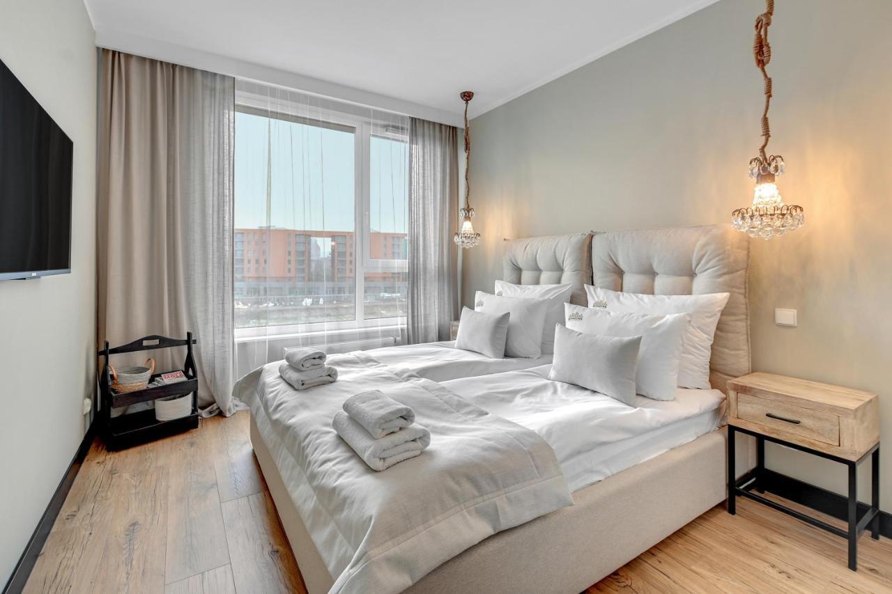 Chlebova - Riverside View Terrace, Free Parking, Gym & Kidsplay By Downtown * Danzica