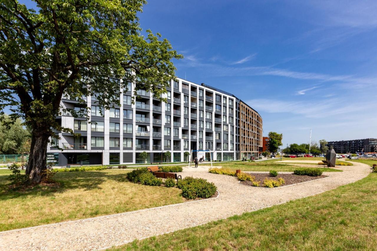 Chlebova - Riverside View Terrace, Free Parking, Gym & Kidsplay By Downtown Appartamento Danzica