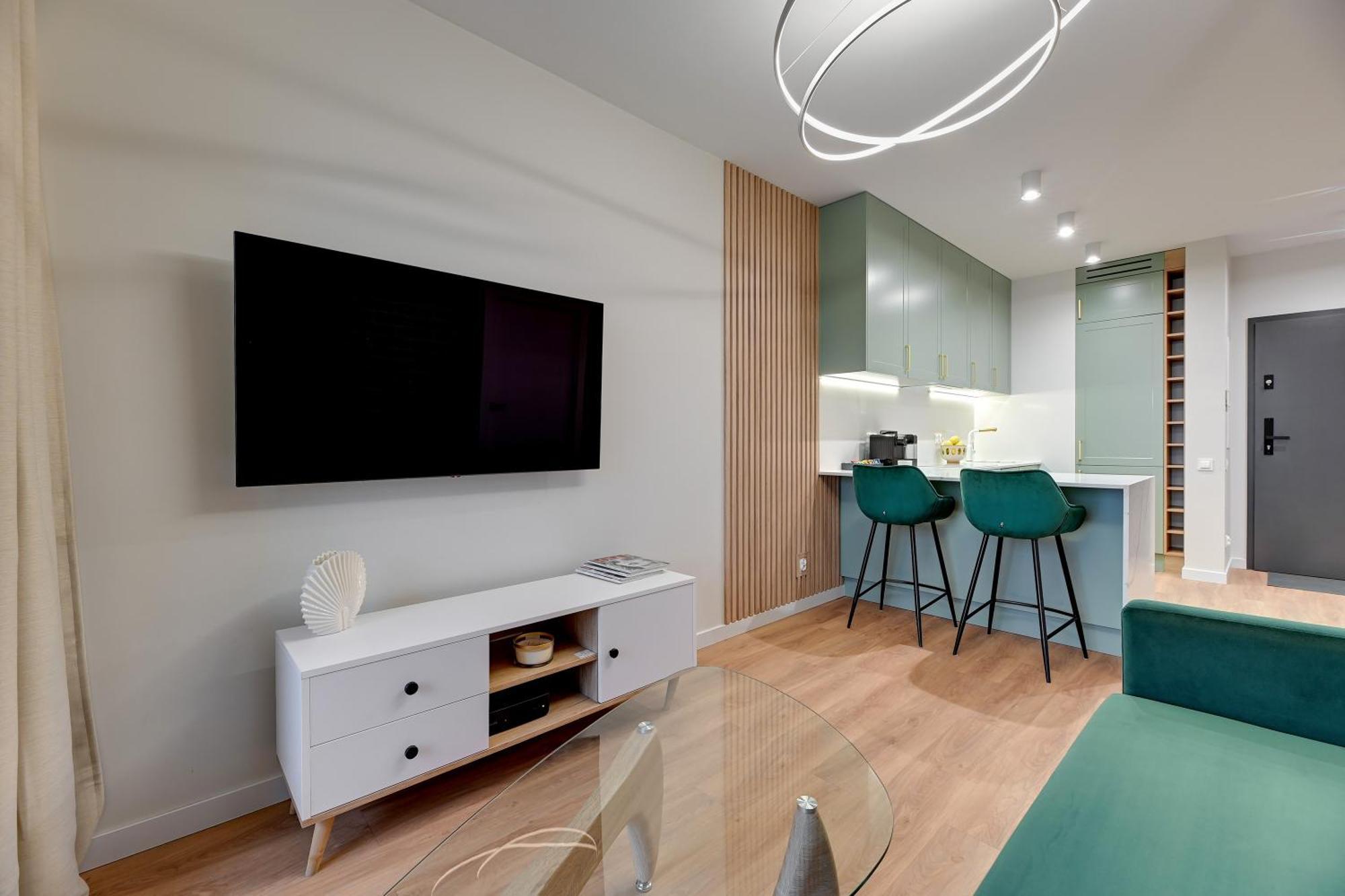 Chlebova - Riverside View Terrace, Free Parking, Gym & Kidsplay By Downtown Danzica